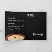 beste mooie en fatsoenlijke Gelukkige Kaart (Binnen)