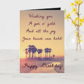 beste mooie en fatsoenlijke Gelukkige Kaart (Gele Bloem)