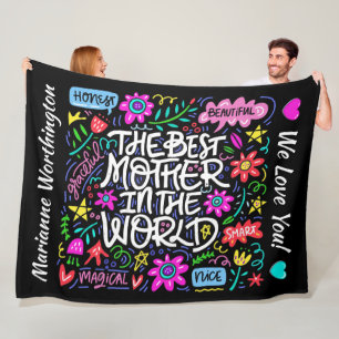 BESTE MOTHER Fleece Blanket