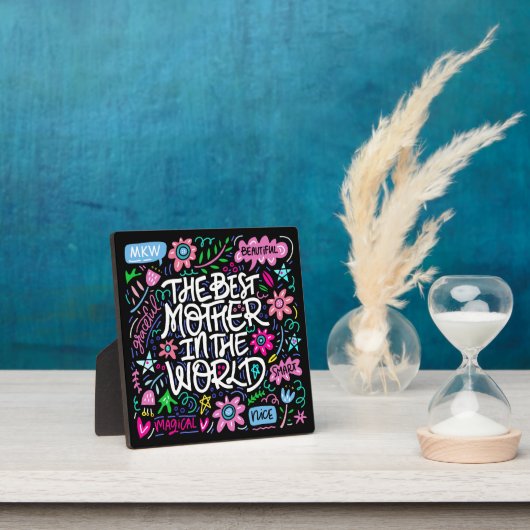 BESTE MOTHER Plaque Fotoplaat (Insitu)
