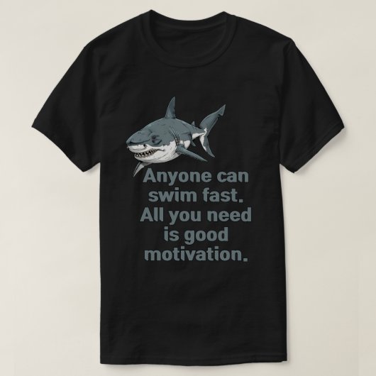 Beste Motivatie voor Zwemmers T-shirt (Design voorkant)
