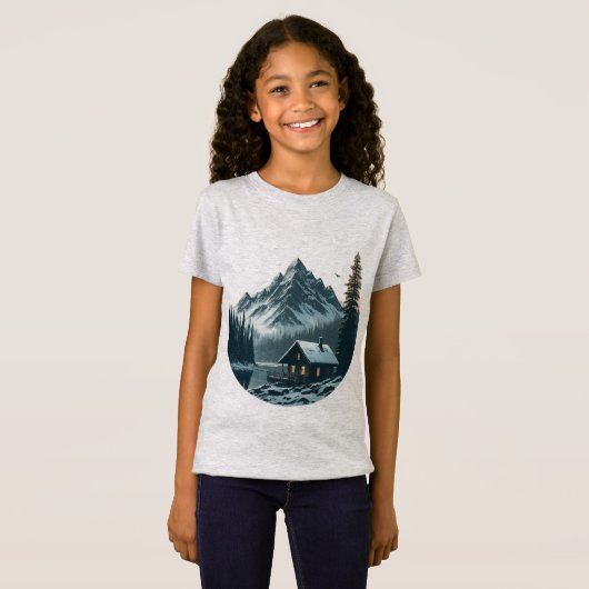 Beste Mountainside Serenity T-shirts ontwerp🤗❤ (Voorkant volledig)