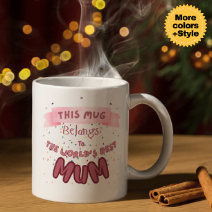 Beste Mum Mok - Hartelijke Moederdag & Verjaardag