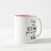 Beste Mums die aan de Mok van NANA worden bevorder (Voorkant rechts)