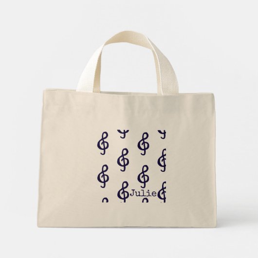 Beste Muziekleraar Canvas tas (Achterkant)