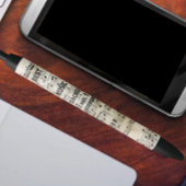 Beste muziekleraar muzieknoten zwarte inkt pen