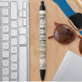 Beste muziekleraar muzieknoten zwarte inkt pen