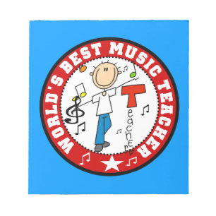 Beste Muziekleraar ter Wereld Notitieblok