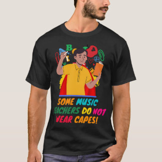 Beste muziekleraar waardering t-shirt