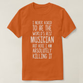 Beste muzikant (2) t-shirt (Design voorkant)