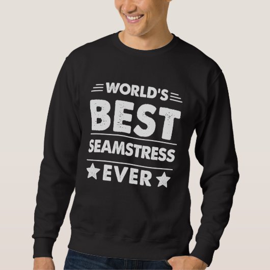 Beste Naaister Ter Wereld Ooit Trui (Voorkant)