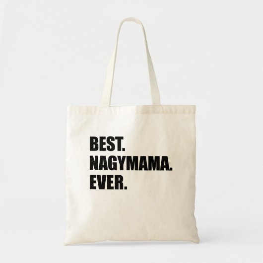 Beste Nagymama ooit Hongaarse grootmoeder Canvas t Tote Bag (Voorkant)