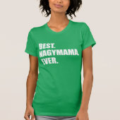 Beste Nagymama ooit Hongaarse grootmoeder T-shirt (Voorkant)