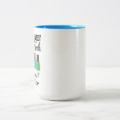 Beste Nail-technicus ter wereld Tweekleurige Koffiemok (Center)