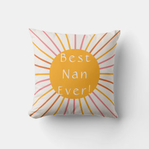 Beste Nan Ever Boho Retro Sun Kussen