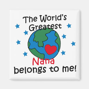 Beste Nana behoort tot mij Magneet