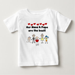 Beste Nana en Papa Peuter T-shirt