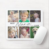 Beste Nana Ever Calligrafie 6 Foto Collage Muismat (Met muis)