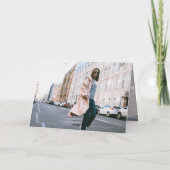 Beste Nana Ever Calligrafie-fotokaart Kaart (Achterkant)