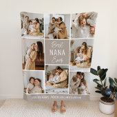 Beste NANA Ever Custom Fleece Blanket
