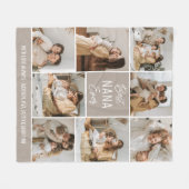 Beste NANA Ever Custom Fleece Blanket (Voorkant (Horizontaal))