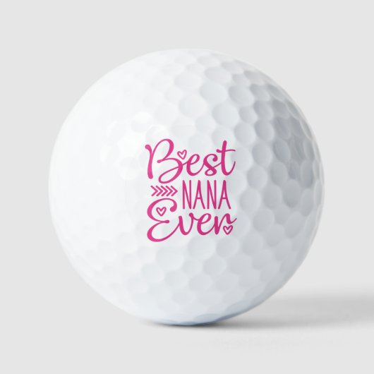 Beste Nana Ever Golfballen (Voorkant)