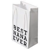 Beste Nana Ever Klein Cadeauzakje (Achterkant Gekanteld)