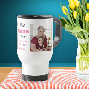 Beste Nana Ever-liefde voor jullie meeste 2 Foto Reisbeker