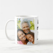 Beste Nana Ever Persoonlijke foto van Moederdag Koffiemok (Links)