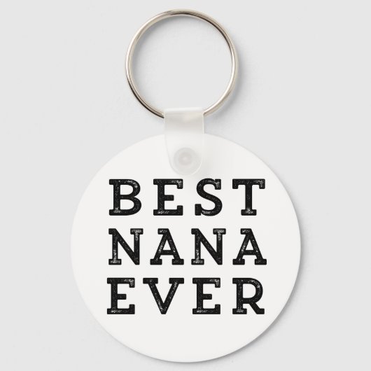 Beste Nana Ever Sleutelhanger (Voorkant)