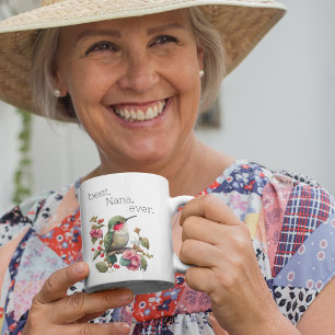 Beste Nana Ever Sweet Hummingbird Waterverf Koffiemok