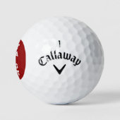 Beste Nana Gift Golfballen (Logo)