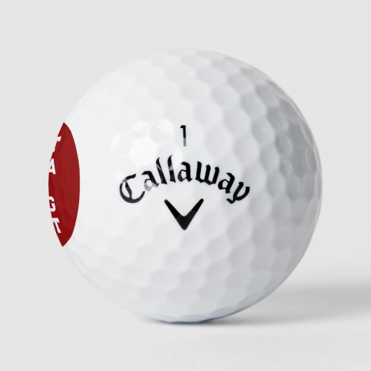 Beste Nana Gift Golfballen (Logo)