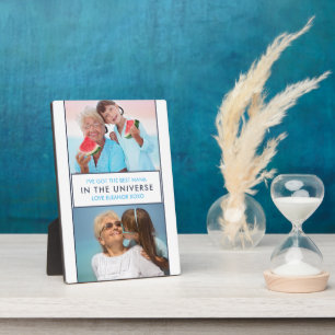 Beste Nana in het universum - Persoonlijke twee fo Fotoplaat