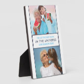 Beste Nana in het universum - Persoonlijke twee fo Fotoplaat (Zijkant)