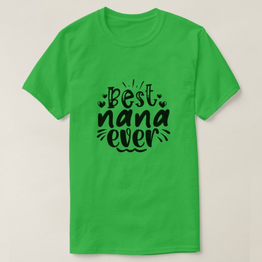 Beste nana ooit01 t-shirt (Design voorkant)