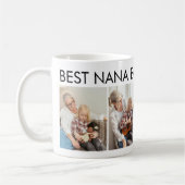 Beste Nana ooit aangepaste gepersonaliseerde famil Koffiemok (Links)