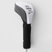 Beste Nana Ooit Cadeaus Golfheadcover (Schuin)