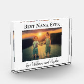 Beste Nana ooit Custom Photo Block Fotoblokken (Links)