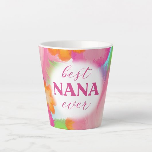 Beste Nana ooit Design-25972 Latte Mok (Voorkant)