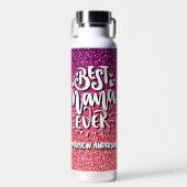 BESTE NANA OOIT GLITTER CUSTOM TYPOGRAPHY WATERFLES (Voorkant)