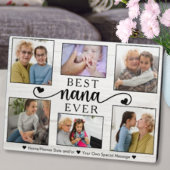 Beste Nana Ooit Hart Foto Collage Keepsake Fotoplaat