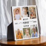 Beste NaNa Ooit - Kleinkinderen Fotocollage Fotoplaat<br><div class="desc">Vier de "Beste NaNa Ooit" met deze gepersonaliseerde Kleinkinderen Fotocollage Plaque. Dit hartverwarmende geschenk heeft een prachtig gerangschikte collage van gekoesterde foto's die speciale momenten vastleggen, aangevuld met een liefdevolle boodschap. Gemaakt van hoogwaardige materialen met een strakke afwerking, is het ideaal om thuis als een gekoesterde aandenken weer te geven....</div>