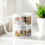 Beste NaNa Ooit - Kleinkinderen Fotocollage Koffiemok<br><div class="desc">Vier de "Beste NaNa Ooit" met deze gepersonaliseerde kleinkinderen Photo Collage Coffee Mok. Dit doordachte geschenk toont een prachtig gerangschikte collage van gekoesterde foto's die speciale momenten vastleggen, aangevuld met een oprechte boodschap. Gemaakt van hoogwaardig keramiek, het is zowel magnetron als vaatwasser veilig voor gemak en duurzaamheid. Deze betekenisvolle aandenken...</div>