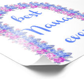 beste nana ooit - print foto afdruk (Hoek)