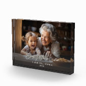 Beste Nana ooit Schattige kleinkind Keepsake Fotoblokken (Rechts)