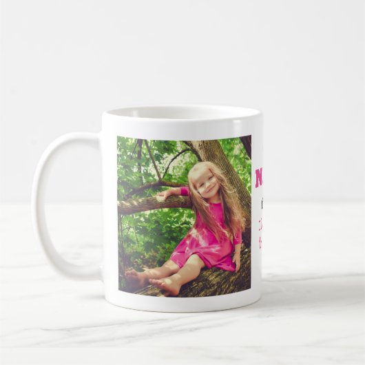 Beste Nana ooit van je houdt Meest Grandkid 2 Foto Koffiemok (Links)