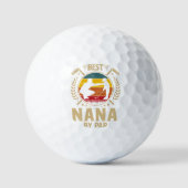 Beste NANA op Par  Golfballen (Voorkant)