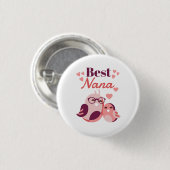 Beste Nana Ronde Button 3,2 Cm (Voorkant /achterkant)