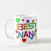 Beste Nana T-Shirts & Gifts Koffiemok (Links)